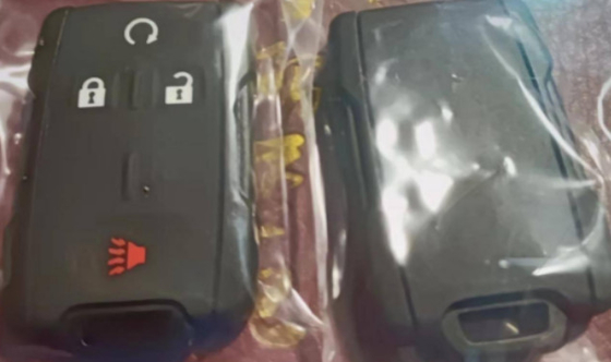 comprare chiave a distanza di 315Mhz 3+1button M3N-32337100 per Chevrolet/GMC fabbricazione online