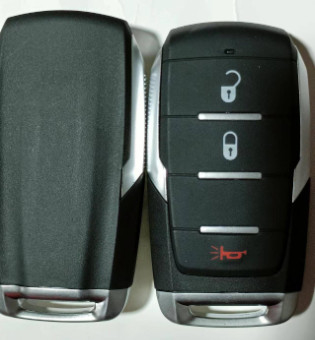 comprare 433Mhz 2 + 1 Button Chip 4A OHT-4882056 Smart Key per Dodge Ram 1500 Pickup fabbricazione online