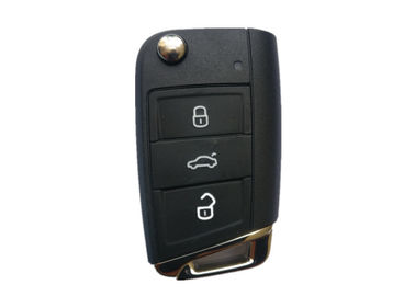 comprare Chiave a distanza 5G6 959 753AG di vibrazione di 3 megahertz Volkswagen Golf del bottone 433 con la batteria fabbricazione online