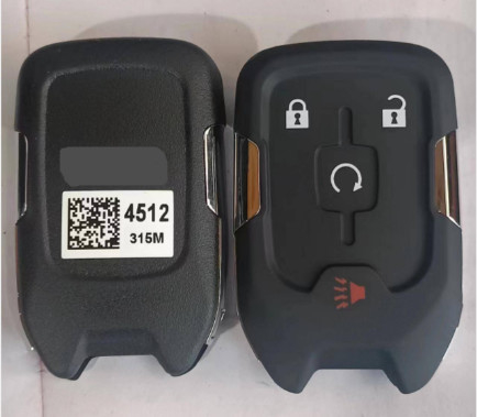 chiave astuta del chip HYQ1AA 13584512 del bottone 46E di 315Mhz 3 + 1 per il terreno Chevrolet Suburban di GMC