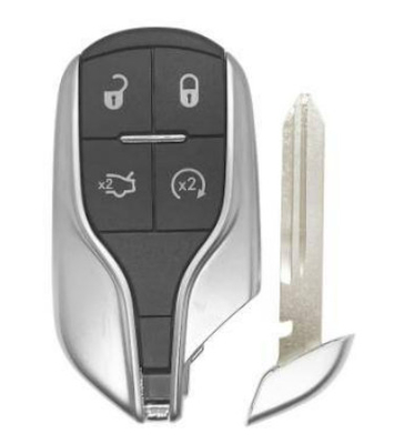 433Mhz 4 pulsanti M3N-7393490 46 Chip Smart Keyless Key Per Maserati Ghibli Quattrorte