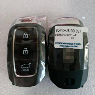 433MHz 3 Tasto numero di parte 95440-J9100 47 Chip Smart Key Per Hyundai Kona