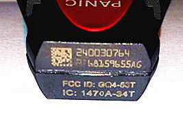 Entrata Keyless di identificazione GQ4-53T Dodge Ram del FCC, chiave di Dodge Ram Smart della materia plastica