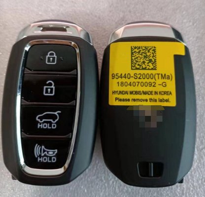 433Mhz 95440-S2000 4 pulsanti 47 Chip TQ8-FOB-4F19 Smart Key Per il 2019- Hyundai Santa Fe
