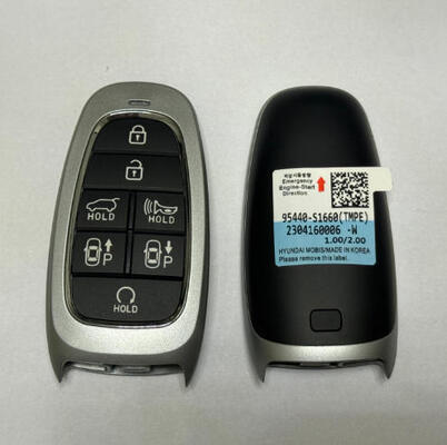 Chiave automatica Hyundai Santa Fe 6+1 pulsanti Smart Key Codice: 95440-S1660 TQ8-FOB-4F28