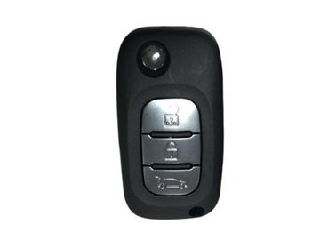 Chiave AK016023 di vibrazione dell'automobile di Citroen DS del bottone della plastica 3 OEM del nero di 433 megahertz
